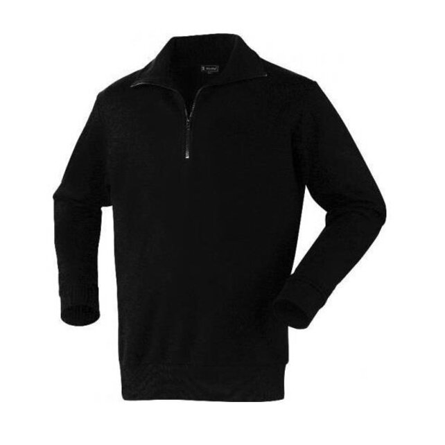 Zip sweater met boord Workman
