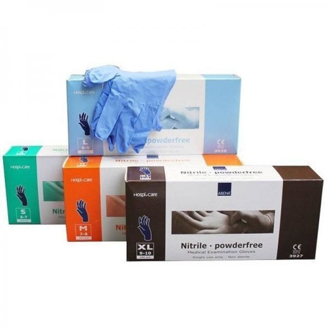 Handschoenen nitril Excellent - Long Cuff 30cm  (100)