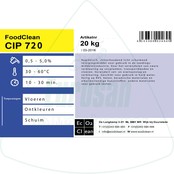 FoodClean schuimreiniger CIP 720