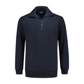 Zip sweater met boord Workman