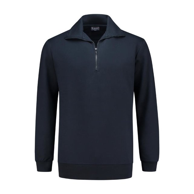 Zip sweater met boord Workman