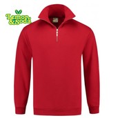 Polosweater  Met Rits en boord