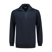 Zip sweater met boord Workman