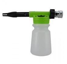 Schuimtank met verchroomde snelkoppeling