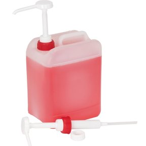 Drukknopdispenser voor 10 ltr.can kunststof