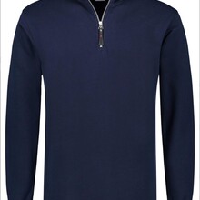 Zipsweater met Rits Santino Alex zonder boord