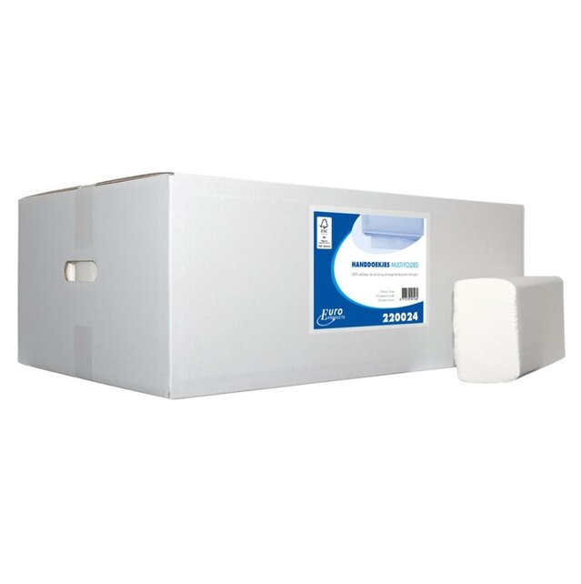 Vouwhanddoeken Multifold 2-laags 25x150st