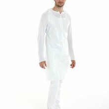 P.E. schorten 125x80, 0.025mm p/100 apart verpakt