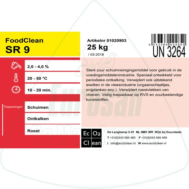 FoodClean SR 9