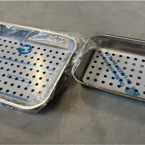 Rvs Lekrooster zwaar rvs. voor  Lekbak middel