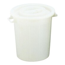 Afvalbak kunststof + deksel