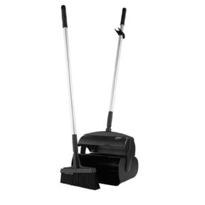 Vikan hygiëne veger-blik set, lange steel,