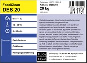 FoodClean DES 20