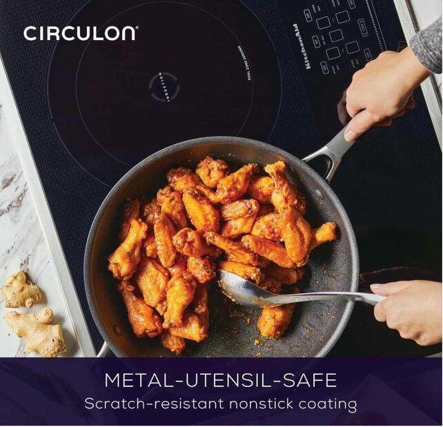 Circulon Wok met steel   - 34cm