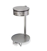 Vuilniszakhouder met voetpedaal 35cm Rvs
