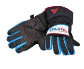 Winterhandschoen Leogang softshell, met kap silicone grip
