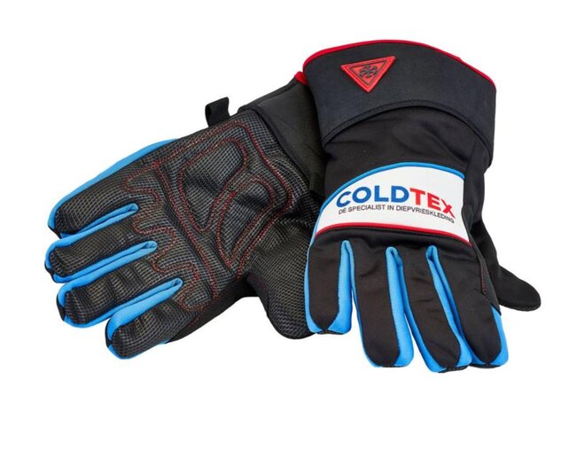 Winterhandschoen Leogang softshell, met kap silicone grip