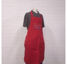 Schort  beavernylon met haring logo geborduurd