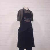 Schort  beavernylon met haring logo geborduurd