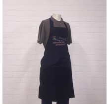 Schort  beavernylon met haring logo geborduurd