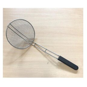 Frituurschep met greep.