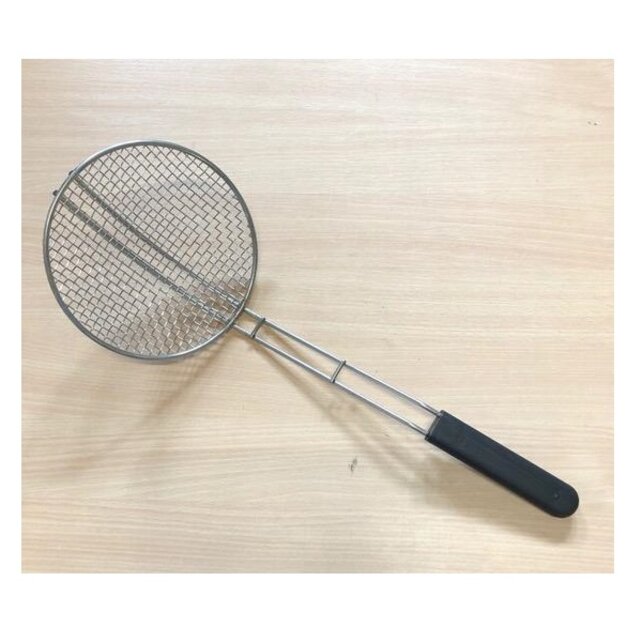 Frituurschep met greep.