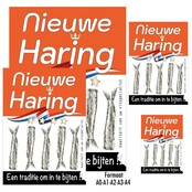 Poster Nieuwe Haring 2022  (een traditie om in te bijten)