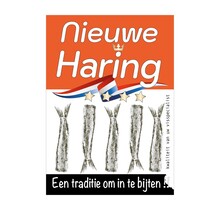 Poster papier 170GR Hollandse nieuwe 1,5mtr