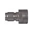 Neutraal Adapter, 1/2" female, two flat sides tbv Nozzle