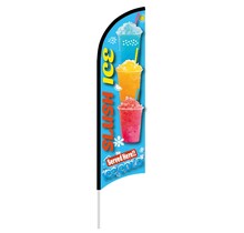 Beachvlag -  Slush Ice