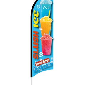 Beachvlag -  Slush Ice