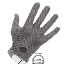 Rvs Handschoen  kunststof band