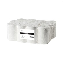Handdoekrollen mini cellulose 2 laags coreless 12x72mtr