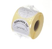 voedselveiligheidstickers "Gebruiken Voor"