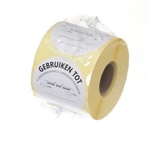 voedselveiligheidstickers "Gebruiken Voor"