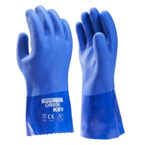 Handschoenen Towa OR 656  katoen PVC gecoat cat 3-10
