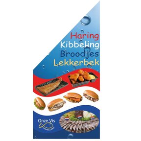 Gevelvlag nieuw - Blauw