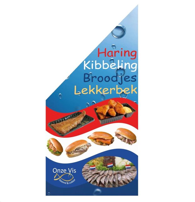 Gevelvlag nieuw - Blauw