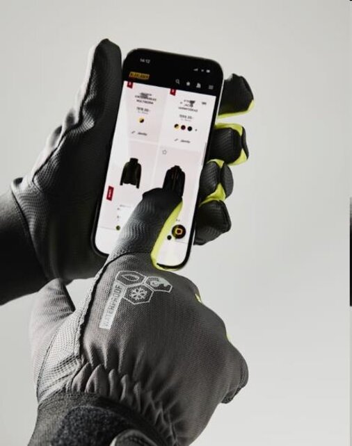 Werkhandschoenen gevoerd waterdicht Touch