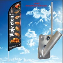 Duo beach vlaggenstok houder