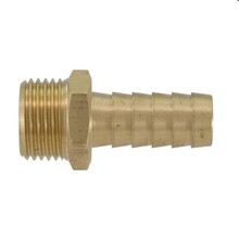 Messing slangtule 13mm x ½" BSP bu.dr..