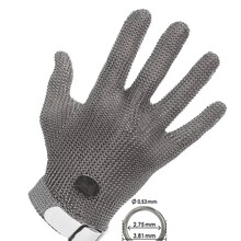 Rvs Handschoen  kunststof band