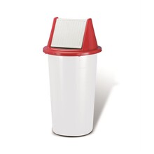 Afvalbak met klapdeksel