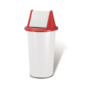 Afvalbak met klapdeksel