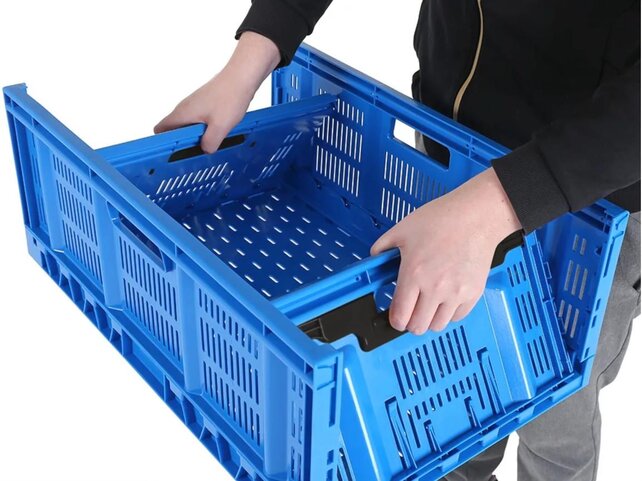 Klapkrat geperforeerd 600x400x234mm