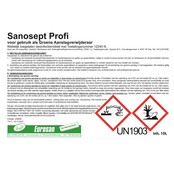 Sanosept Profi - Groene aanslagverwijderaar