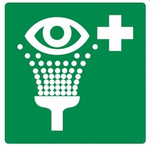 Pictogram sticker Oogspoel