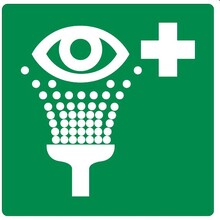 Pictogram sticker Oogspoel