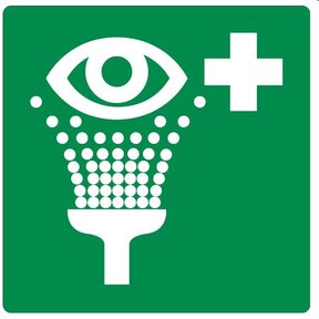 Pictogram sticker Oogspoel