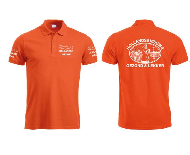 Polo Clique Manhatten met 3 Hollandse nieuwe logo's